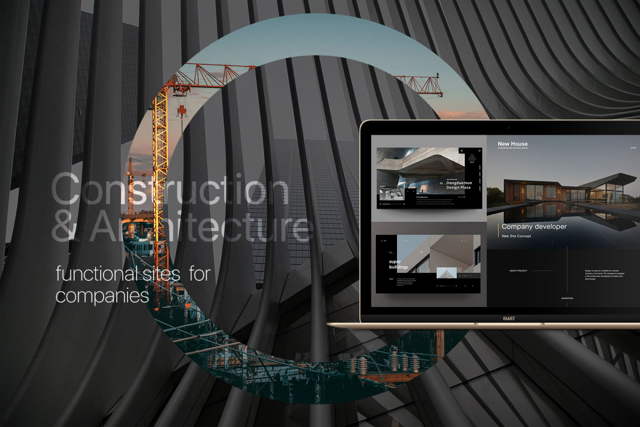 Websites for the spheres of construction and architecture